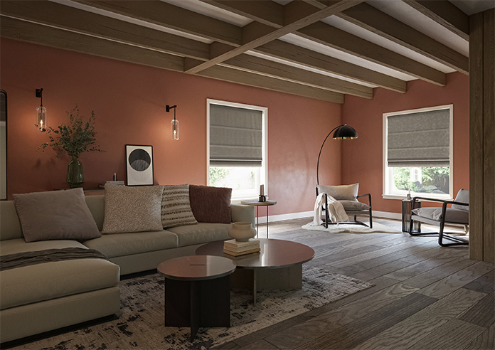 Oleander, Ash - Roman Blind - Image 6